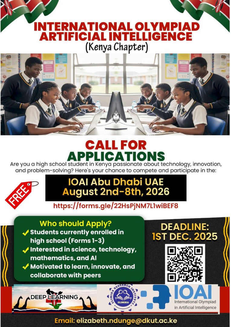 IOAI Kenya Chapter: Call for Applications
